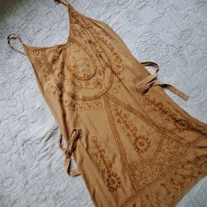 Earthbound Embroidered Dress